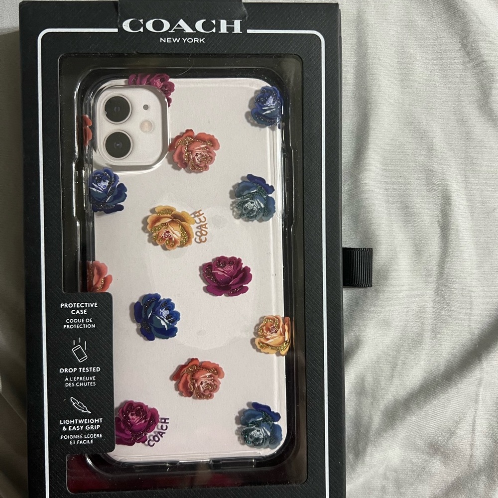 Coach cell phone case